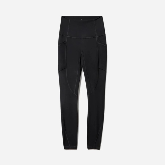Everlane Pants - Everlane The Perform Pocket Legging Black High Waisted Athletic Workout XS